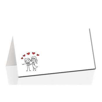 place card bridal couple 2 TK56  85x56mm
