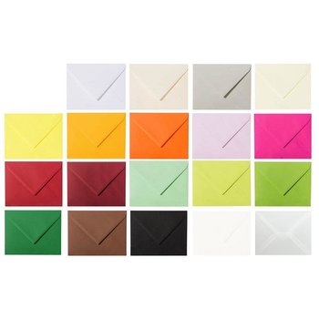 Envelopes 2,36 x 3,54 in, 120 g / m² color selection