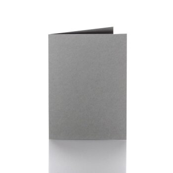 Folding cards 3.94 x 5.91 in - dark gray