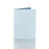 Faltkarten 10x15 cm - hellblau