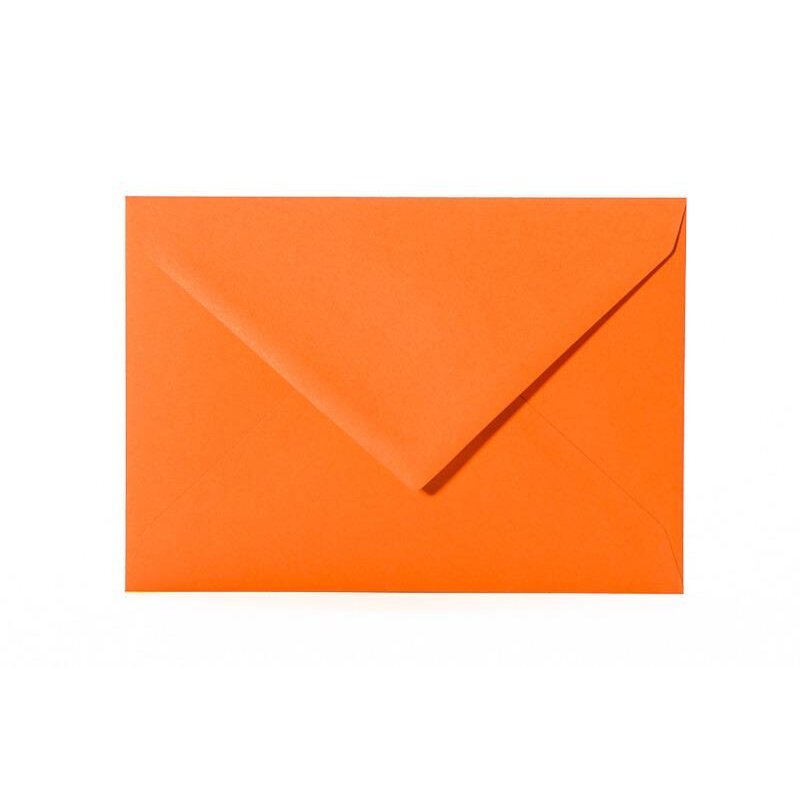 Briefumschläge C8 (5,7x8,1 cm) - Orange