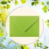 Enveloppes C8 (5,7x8,1 cm) - vert pomme