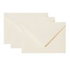 Enveloppes DIN B6 (125 x 176 mm) - crème délicate 120 g / m2 avec doublure intérieure - adhésif humide